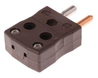 363-0014 RS PRO Standard Thermocouple Connector for Use with Type T Thermocouple, 6mm Probe, IEC, RoHS Compliant Standard