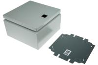 1549000 Rittal Sheet Steel Metal Enclosure, 120mm x 200 mm x 200 mm