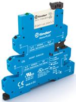 396100240060 Finder 39 Series Interface Relay, DIN Rail Mount, 24V ac/dc Coil, SPDT, 1-Pole