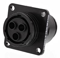 213889-2 TE Connectivity Circular Connector, 3 Contacts, Panel, Standard Connector, Socket, Female, CPC Series