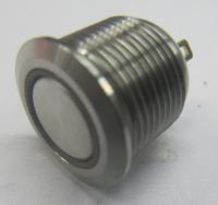 175-9476 RS PRO Push Button Switch, Momentary, Panel Mount, 16mm Cutout, SPST, 36V dc, IP67