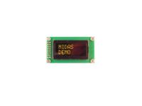 mcob20805av-eyp Midas Yellow Passive matrix OLED Display COB Parallel Interface