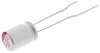 rns1e150mds1jx Nichicon 15μF Polymer Aluminium Solid Electrolytic Capacitor 25V dc, Radial, Through Hole - RNS1E150MDS1JX