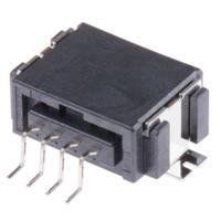 sm04b1-cptk-1a-tb JST, CPT Automotive Connector Plug Black Surface Mount 4 Way, Solder Termination SM04B1-CPTK-1A-TB