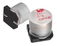 865250340003 Wurth Elektronik 10μF Aluminium Electrolytic Capacitor 16V dc, Surface Mount -