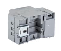 0804063 Phoenix Contact Poland Mains Sockets, 13A Grey, DIN Rail Mount Polyamide, 250 V