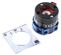 ca10a214gba002ft Kraus & Naimer, SP 3 Position 60° Double Throw Cam Switch, 20A