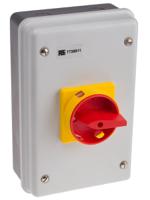 773-8011 RS PRO 3P Pole Panel Mount Isolator Switch - 32A Maximum Current, 15kW Power Rating, IP54