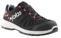 7148-44 Jalas 7148 Unisex Black, Red, White Aluminium Toe Capped Safety Trainers, UK 10, EU 44