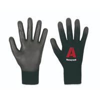 2132251-07 Honeywell Safety Black Polyamide Work Gloves, Size 6, Polyurethane Coating