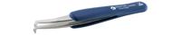 14agwcdr0 ideal-tek 115 mm, Carbon Steel, Angle, ESD Tweezers