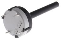 bck1001 Lorlin, 16 Position, Hexadecimal SPST Rotary Switch, 150 mA @ 50 V, Through Hole