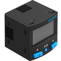 span-b-b11r-g18fpm-pn-l125s Festo SPAN Series Pressure Sensor, -1bar Min, 10bar Max, 2NPN Output, Relative Reading