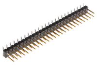 95278-101-50lf Amphenol Communications Solutions Bergstik Series Straight Surface Pin Header, 50 Contact(s), 2.54 mm Pitch, 2 Row,