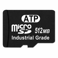 af512udi-5afxm ATP 512 MB Industrial MicroSD Micro SD Card, UHS
