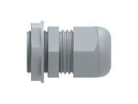 1sng626158r0000 Entrelec 1SNG Series Grey PA 6 Cable Gland, PG13.5 Thread, 6mm min., 12mm max., IP66, IP68