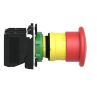 xb5at845 Schneider Electric Harmony XB5 Series Pull Release Emergency Stop Push Button, Panel Mount, 22mm Cutout, SPDT, IP66,