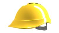 gv621-0000000-000 MSA Safety V-Gard 200 Yellow Safety Helmet, AdjustableVentilated