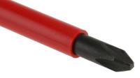 atp2x125ve Facom Phillips Insulated Screwdriver, PH2 Tip, 125 mm Blade, VDE/1000V, 245 mm Overall