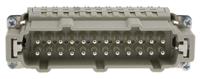 09330242648 HARTING Heavy Duty Power Connector Insert, 16A, Male, Han ES Press Series, 24 Contacts