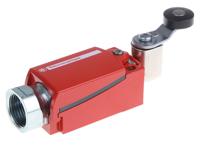 xcsd3918p20 Telemecanique Sensors XCS Series Roller Lever Interlock Switch, 2NC/1NO, 3P, Plastic Housing