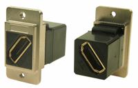 282-831 RS PRO 35.3 x 29 x 19 mm 2 Way Female to Female HDMI Connector 40 V ac