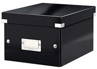 60430095 Leitz Black 1 Compartment A5 Archive Box, H160mm x W220mm x D282mm