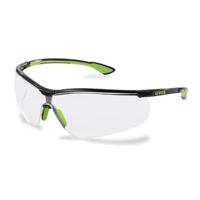 9193265 uvex sportsyle Anti-Mist UV Safety Glasses, Clear PC Lens, Vented