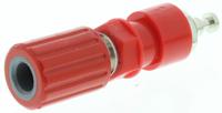 pol-6718-rt Schutzinger 36A, Red Binding Post With Brass Contacts and Nickel Plated