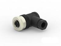t4112001051-000 TE Connectivity Circular Connector, 5 Contacts, Cable, M12 Connector, Socket, Female, IP67, T411 Series