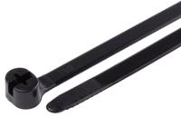 tyc5272mx Thomas & Betts Cable Ties, 203.2mm x 7.6 mm, Black Nylon, Pk-100