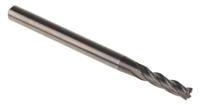 s90425 Dormer End Mill, 2.5mm Cutter, Solid Carbide, 3 mm Shank, 9mm Cut Length