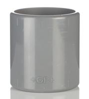 729913110 Georg Fischer Plastic Pipe Fitting, Straight Female Adapter, 1 1/2 in x 50mm