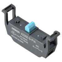 a22nz-s-p1a Omron A22NZ Series Contact Block, Blue Light, 1NO