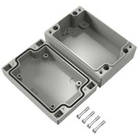 040812050 Rose Aluform Series Grey Die Cast Aluminium Enclosure, IP66, IK09, Grey Lid, 120 x 80 x 51mm