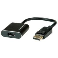 12033164-10 Roline Male HDMI to Female DisplayPort  Cable, 4K, 150mm