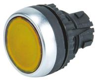 l21ah40 BACO Series Yellow Spring Return Push Button Head, 22mm Cutout, IP66