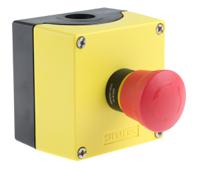3su1801-0na00-2aa2 Siemens, Red, Yellow Mushroom, Round Head Emergency Button