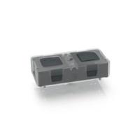 1120005010000 RAFI IP40 Black Latching Tactile Switch, 2 NO 6A 37.8mm PCB