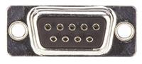 119998-2830 ITT Cannon ZD* 9 Way Panel Mount D-sub Connector Plug, 2.77mm Pitch