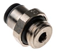 3101-06-67 Legris LF3000 Series Straight Threaded Adaptor, M12 Male to Push In 6 mm, Threaded-to-Tube Connection Style