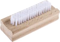 207-6560 Cottam Hard Bristle White Scrubbing Brush, Nylon bristle material
