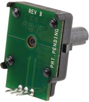 ecw0j-b24-ac0006l Bourns 6 Pulse Incremental Mechanical Rotary Encoder with a 6.35 mm Plain with Slot Shaft (Not Indexed), Panel Mount