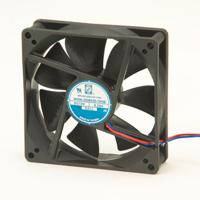 175-9839 RS PRO Axial Fan, 12 V dc, DC Operation, 90m³/h, 240mA Max, IP55, 92 x 92 x 25mm