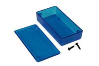 1551ktbu Hammond 1551 Series Blue ABS Enclosure, IP54, Blue Lid, 80 x 40 x 20mm