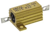 hs15-r22-j Arcol, 220mΩ 15W Wire Wound Chassis Mount Resistor HS15 R22 J ±5%