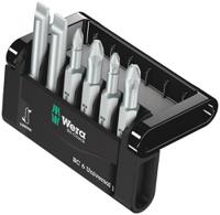 05056474001 Wera 6 Pieces, Phillips, Pozidriv, Slotted