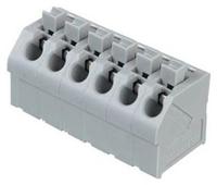 250-506 WAGO 250 Series PCB Terminal Strip, 6-Pole, Female, 6-Way, PCB Mount, 10 (CSA) A, 17.5 (IEC/EN 60664-1) A, 2 (UL) A
