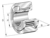 natr5 Yoke Type Track Roller Track Roller NATR5, 5mm ID, 16mm OD