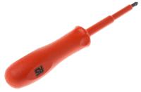 911-1130 ITL Insulated Tools Ltd Pozidriv Insulated Screwdriver, PZ1 Tip, 75 mm Blade, VDE/1000V, 152 mm Overall